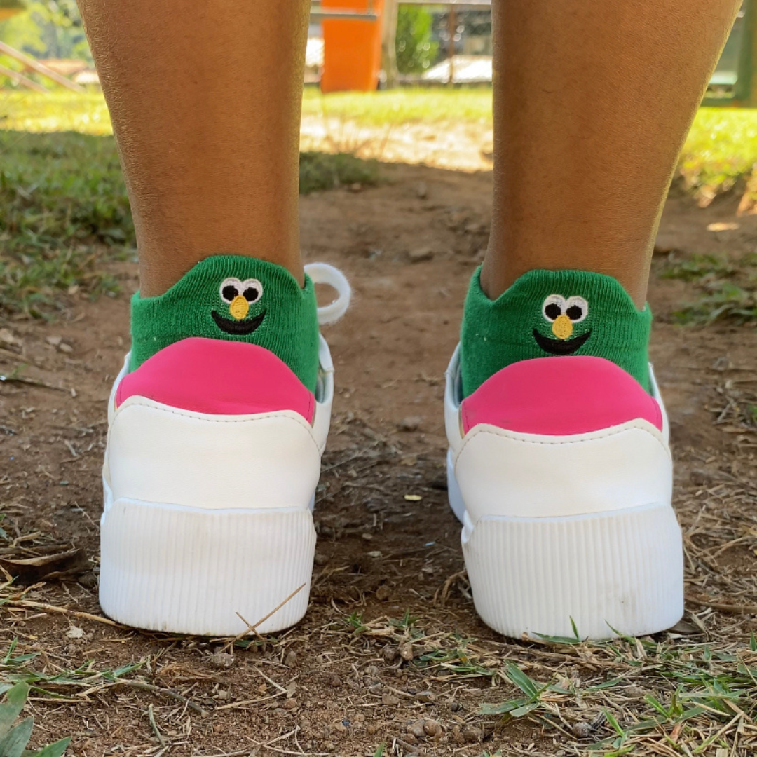 Meias Smiles Cores Vivas - 8 pares + 1 par Smile Brinde