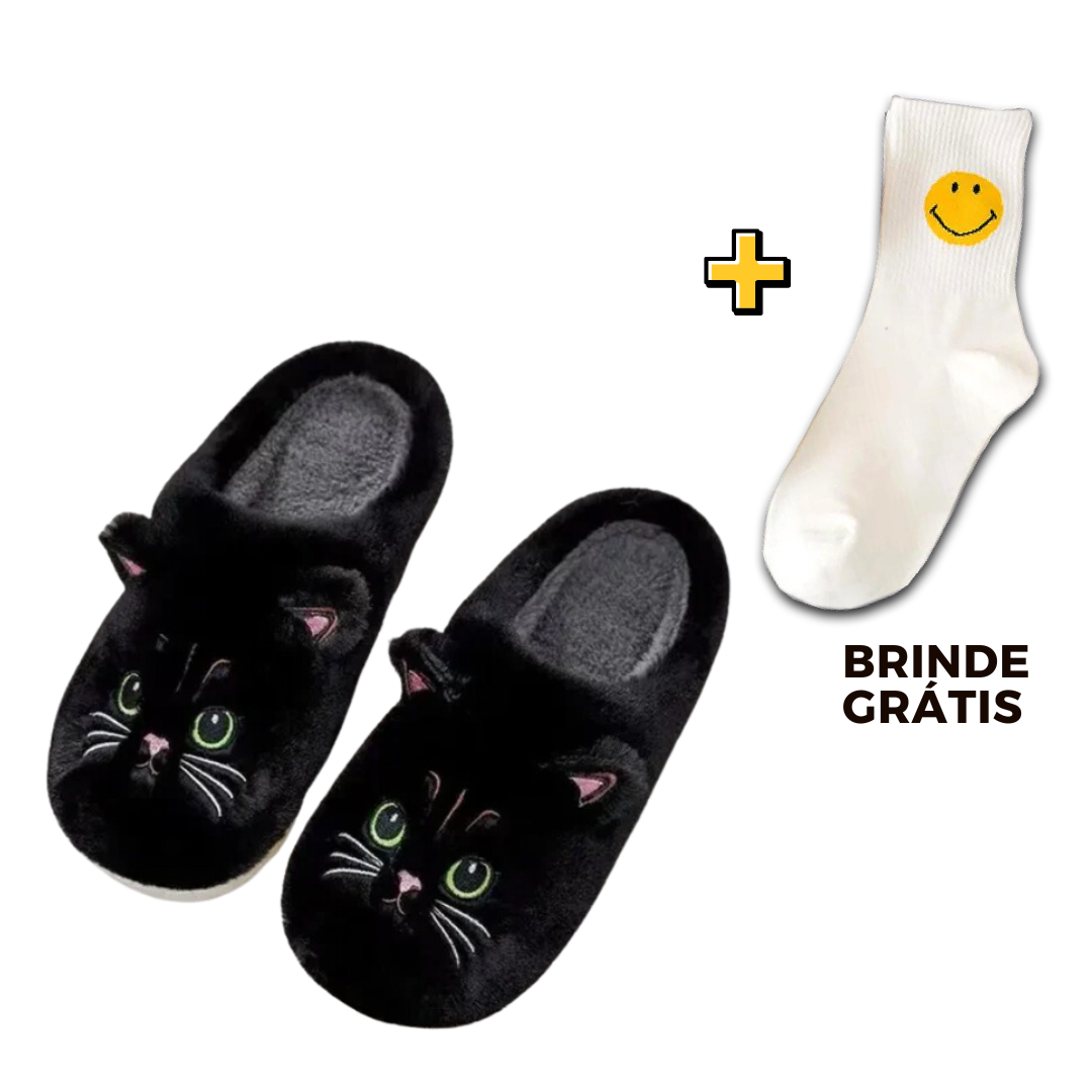 Pantufas Gato
