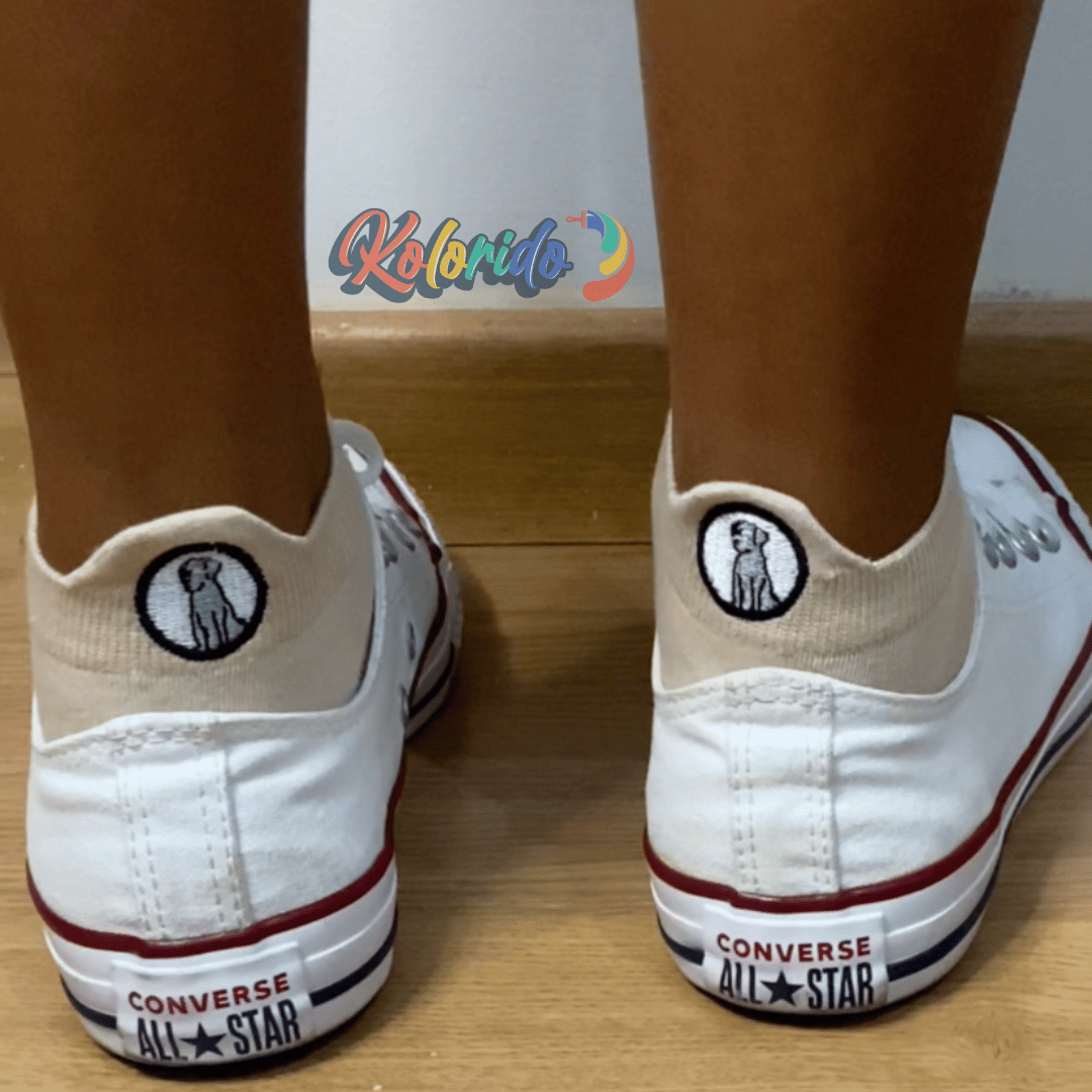 Meias Smiles Cachorros- 10 pares + 1 par smiles de Brinde