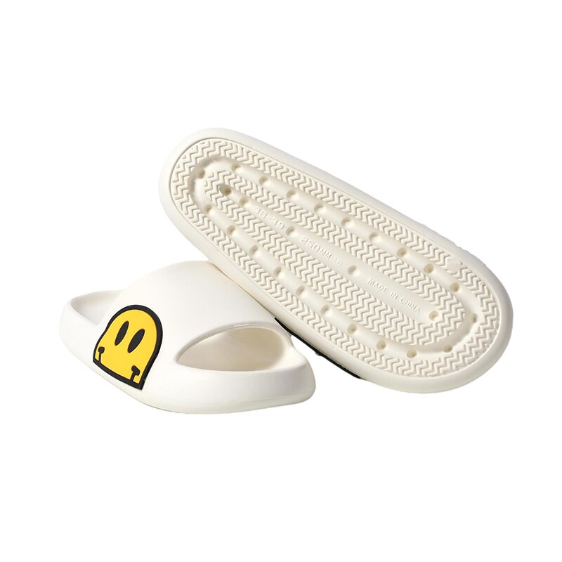 Combo Chinelo Slide Smiles Divertidos