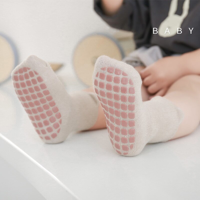 Meias Ursos Antiderrapantes Kids - 5 pares