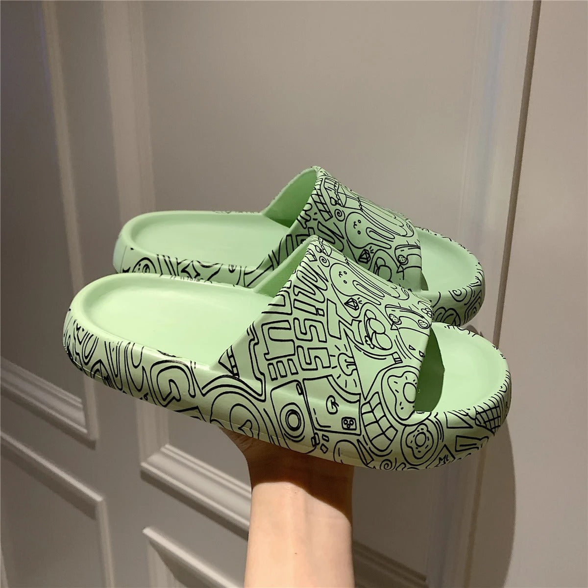 Chinelo Slide Divertido Desenhos