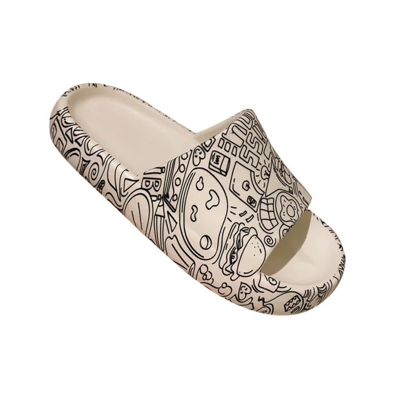 Chinelo Slide Divertido Desenhos