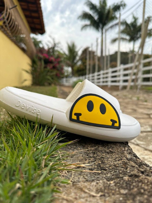 Combo Chinelo Slide Smiles Divertidos