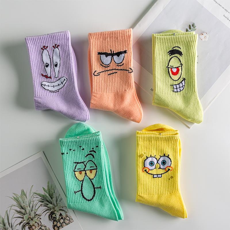 5 Pares- Meias Bob Socks 200000866 Kolorido