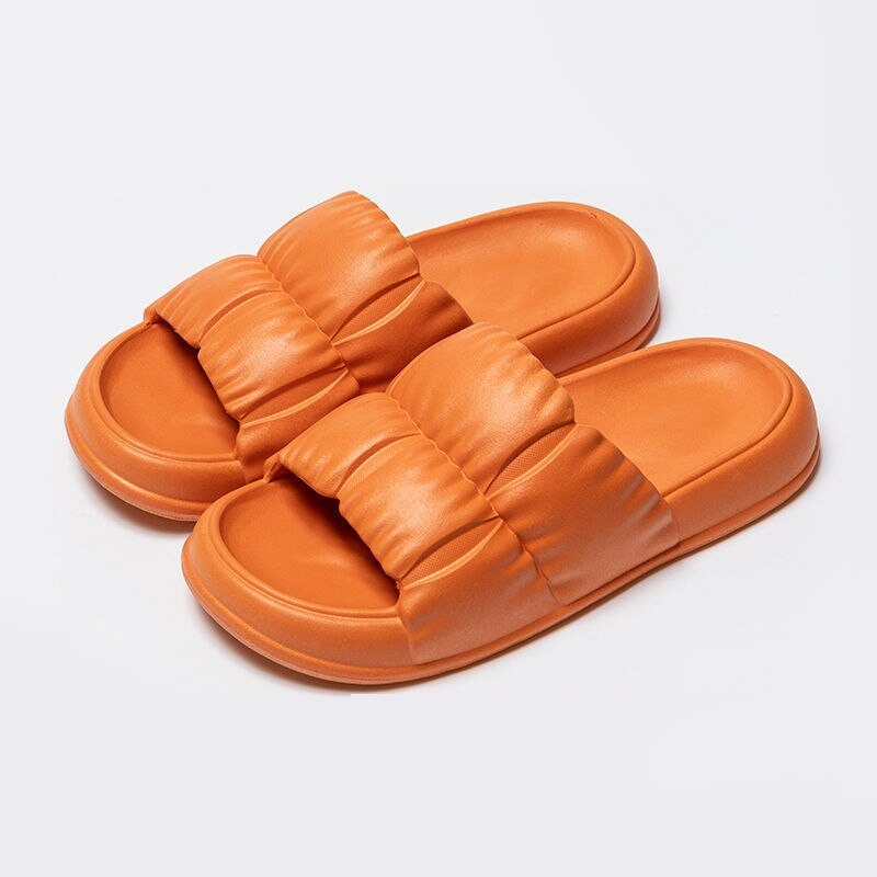 Chinelo Flip Flops Super Macio Antiderrapante 0 Kolorido Laranja. 34-35