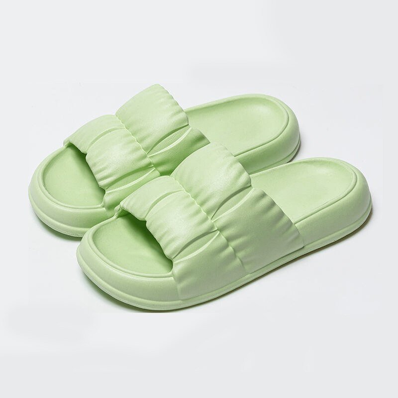Chinelo Flip Flops Super Macio Antiderrapante 0 Kolorido Verde Lima. 34-35