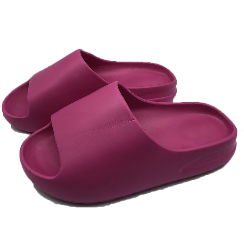 Chinelo Slide Flats 0 Kolorido Rosa 34-35(23cm)