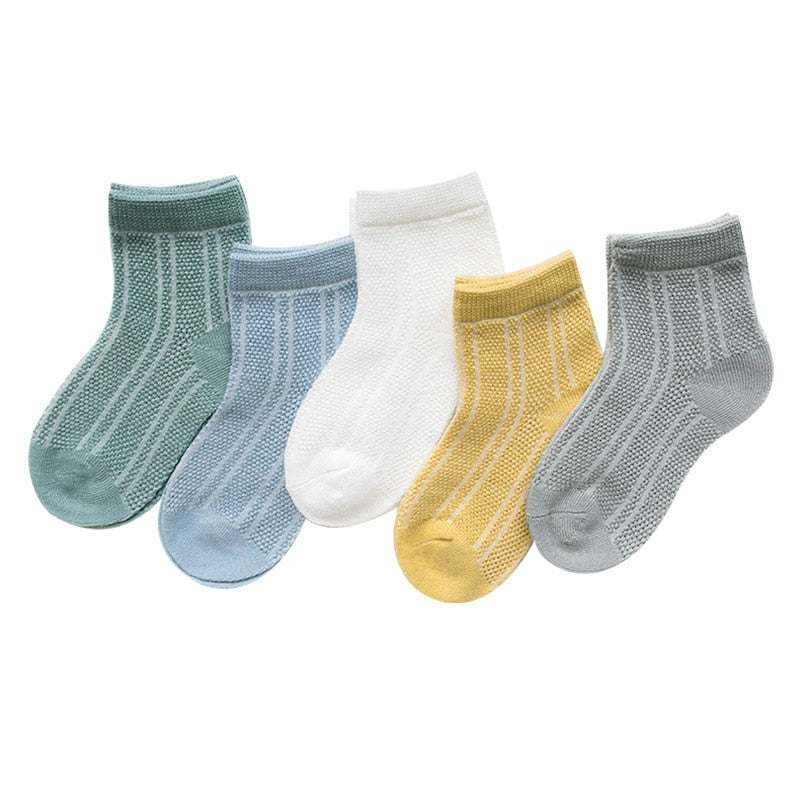 Meias Animais Infantil - 5 pares 0 Kolorido 10 0-9 meses