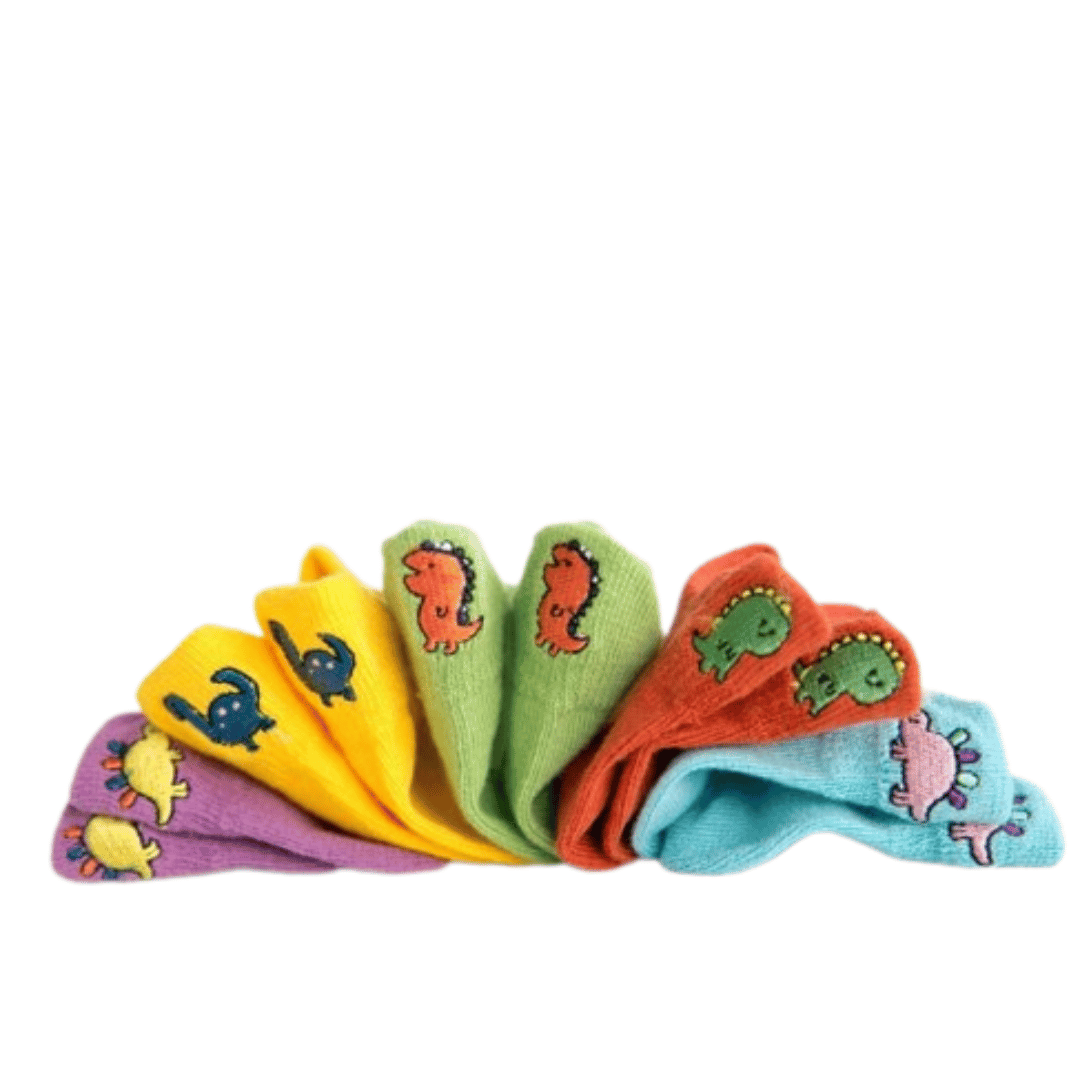 Meias Dinossauros Kids - 5 pares