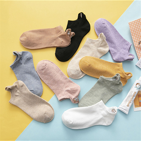 Meias divertidas Smiles Gatos- 10 pares + 1 par Smiles Brinde