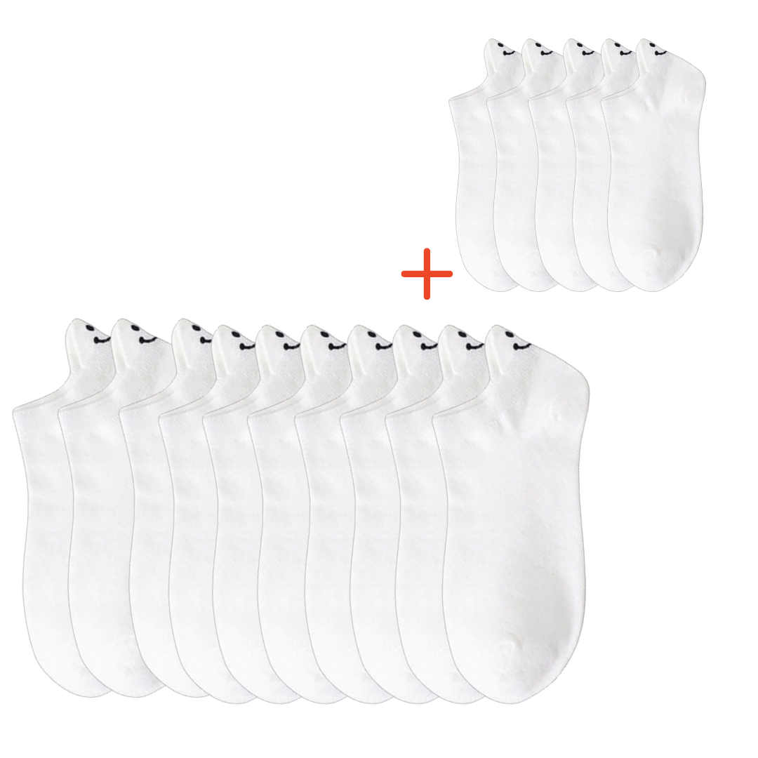 Combo Meias Sorrisos - 15 pares
