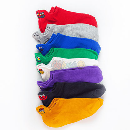 Meias Cores Vivas - 8 pares