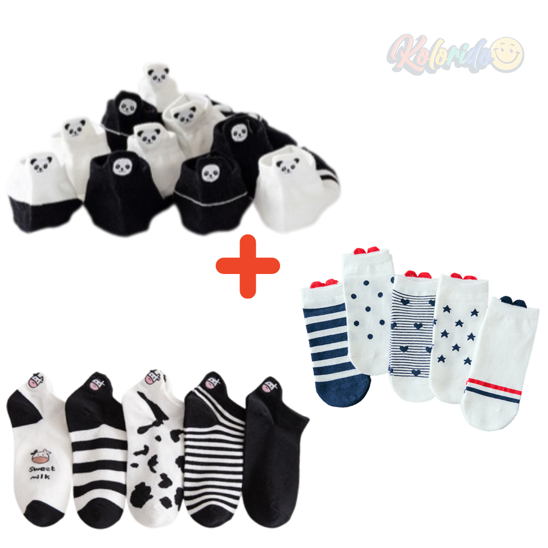 Combo Listradas - cada kit sai por R$99,95