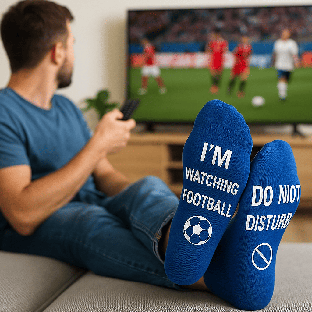 Meia Cano Alto Futebol - 1 par
