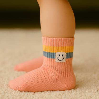 Meias Face Infantil -5 pares