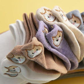 Meias divertidas Smiles Gatos- 10 pares + 1 par Smiles Brinde