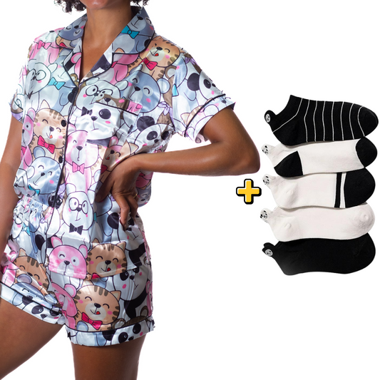 Pijama Americano Animais