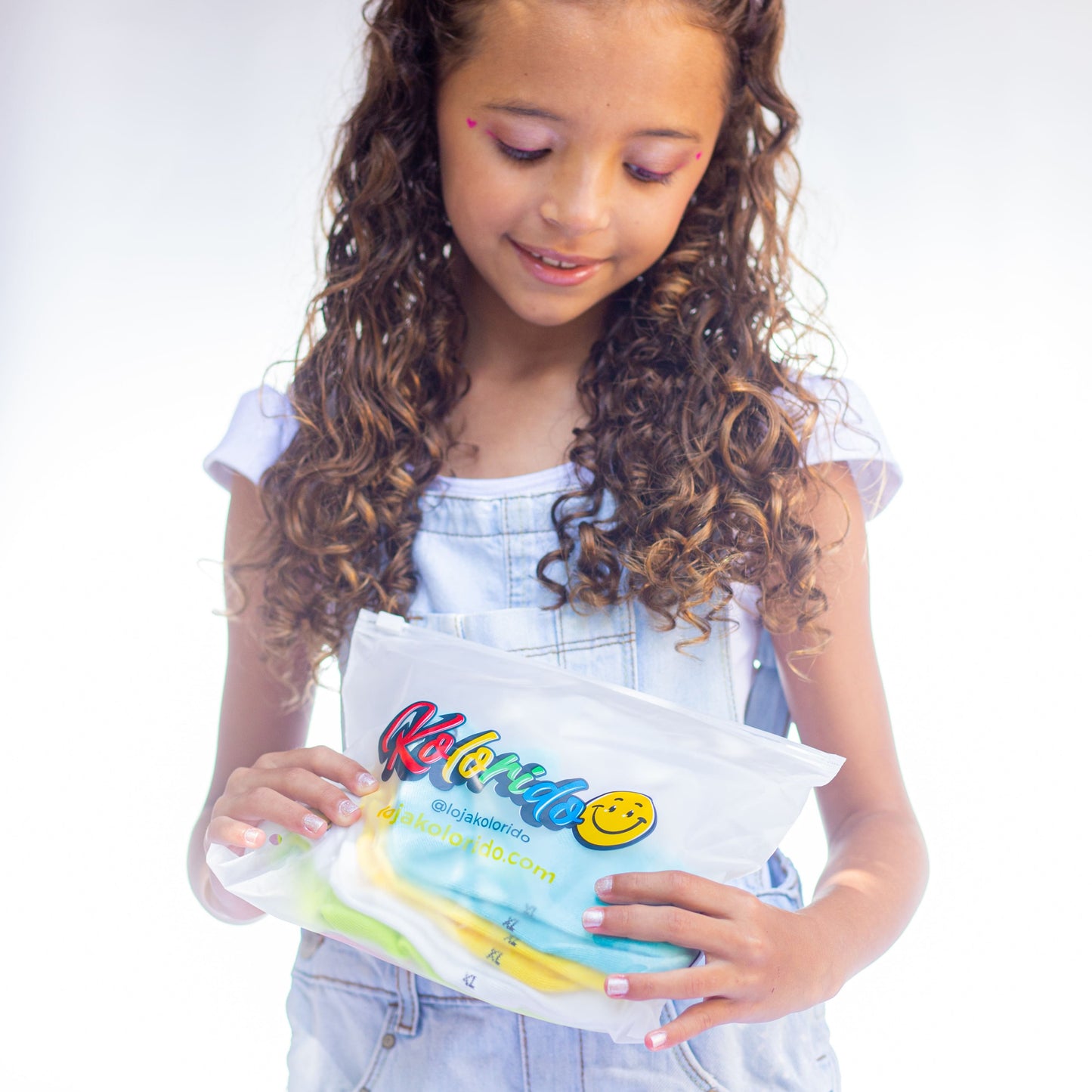 Meias Frutas Coloridas Kids - 5 pares