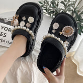 Crocs Divertido Personalizado Pérolas