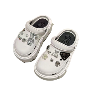 Crocs Divertido Personalizado Prata