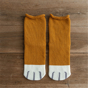Meias Patas de Gato Cano Alto
