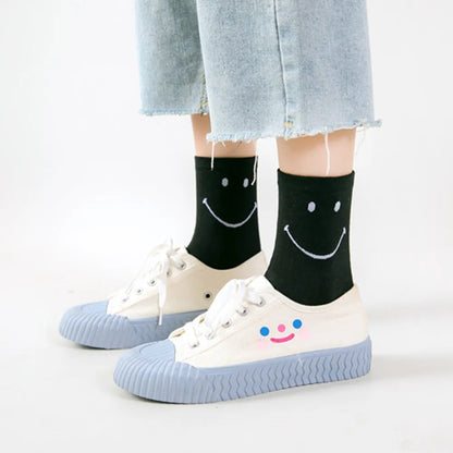 Meias Cano Alto Cartoon- 5 pares