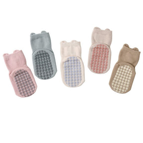 Meias Ursos Antiderrapantes Kids - 5 pares