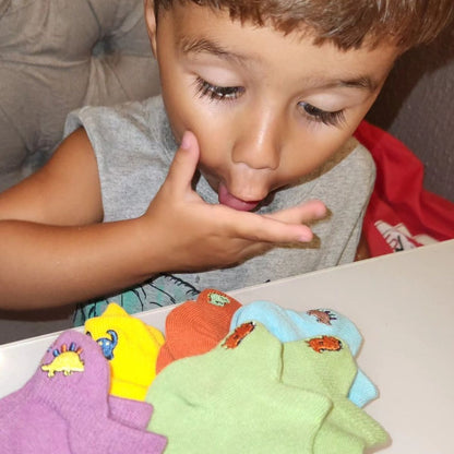 Meias Dinossauros Kids - 5 pares