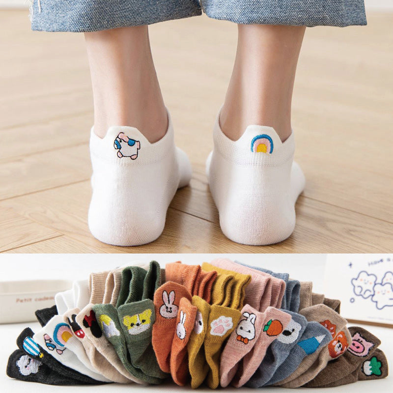 Meias Animais Fofos - 10 pares