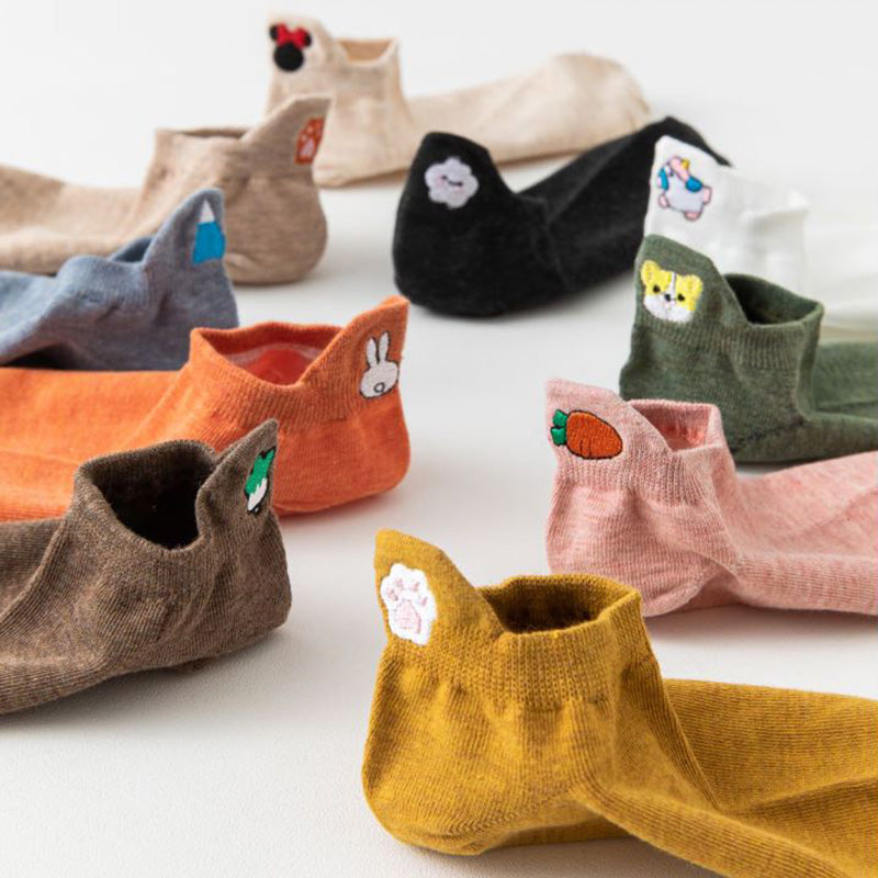 Meias Animais Fofos - 10 pares