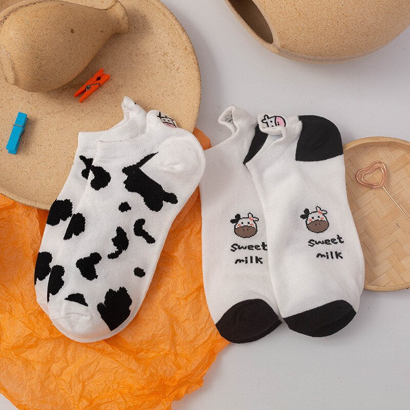 Meias Smiles Vacas- 5 pares 0 Kolorido 