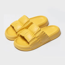 Chinelo Flip Flops Super Macio Antiderrapante 0 Kolorido Amarelo. 34-35 