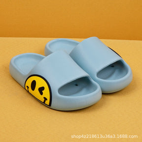 Chinelo Smile Slide Infantil Baby 0 Kolorido Azul Claro 22-23(15 cm) 