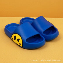 Chinelo Smile Slide Infantil Baby 0 Kolorido Azul Escuro 22-23(15 cm) 
