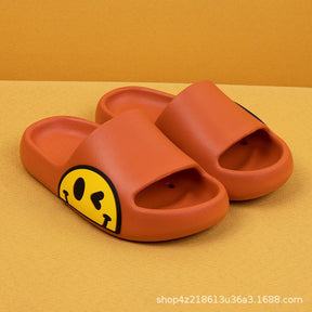 Chinelo Smile Slide Infantil Baby 0 Kolorido Laranja 22-23(15 cm) 