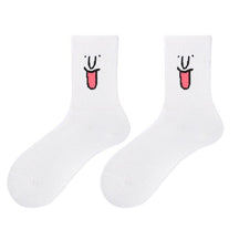 Meias Funny Humor 0 Kolorido Branco Único(34-42) 