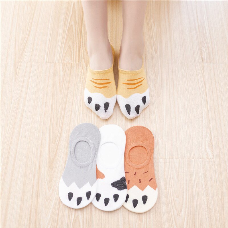 Meias Patas de Gato- 5 pares 0 Kolorido 