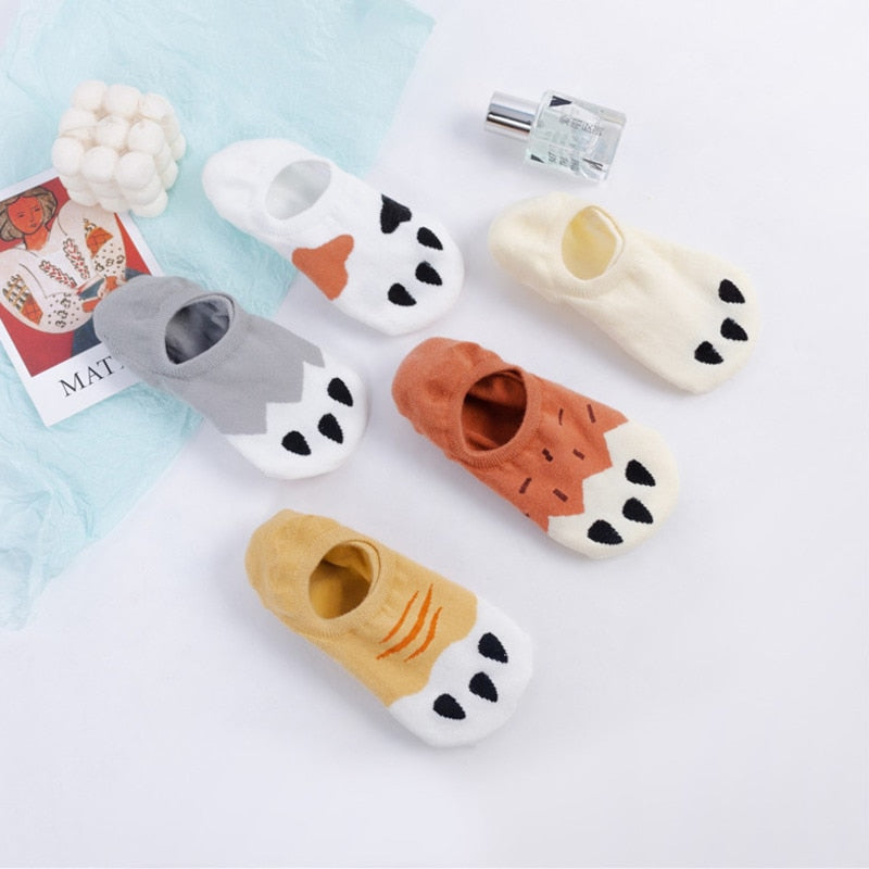 Meias Patas de Gato- 5 pares 0 Kolorido 