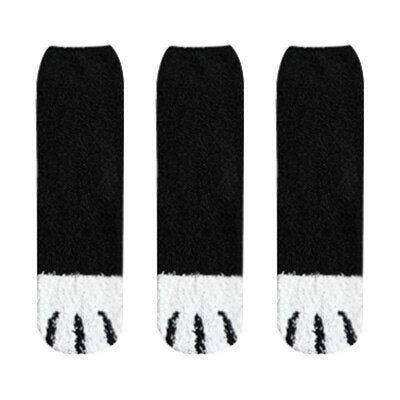 Meias Patas de Gatos- COMPRE 2 E LEVE 3 200000866 Kolorido meias de gato  meias patas de gato para que serve  meias patas de gato  meia termica feminina lupo  meia