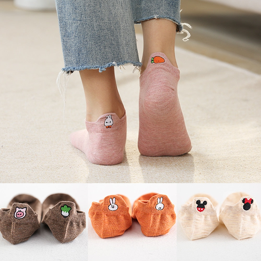 Meias Smiles Animais Fofos - 10 pares 0 Kolorido 