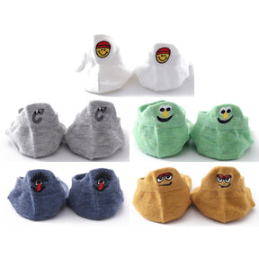 Meias Smiles Cores Pasteis -5 pares 0 Kolorido 