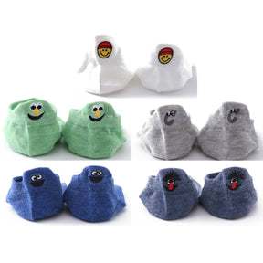 Meias Smiles Cores Pasteis -5 pares 0 Kolorido 
