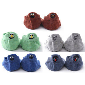Meias Smiles Cores Pasteis -5 pares 0 Kolorido 