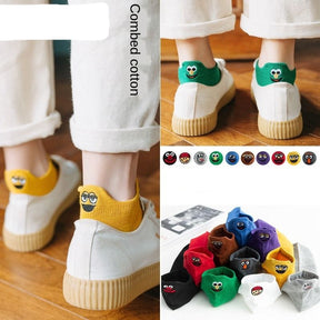 Meias Smiles Cores Vivas - 5 pares 0 Kolorido 