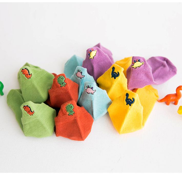 Meias Smiles Dinossauros Kids - 5 pares 200001853 Kolorido 