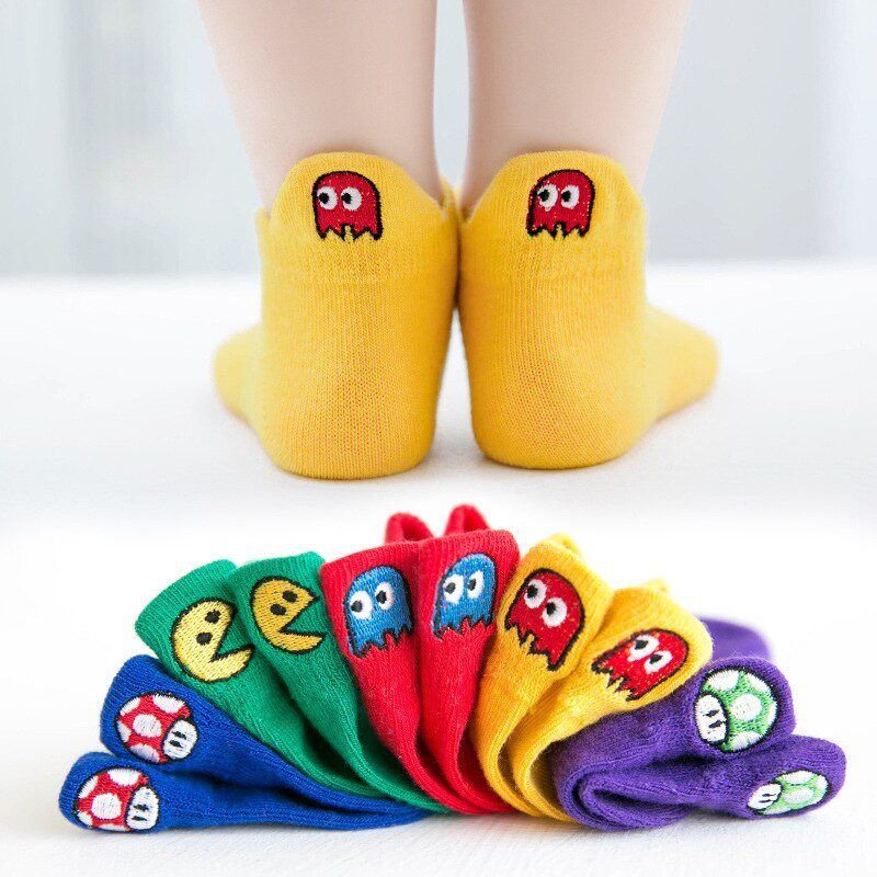 Meias Smiles Game Kids - 5 pares 200001853 Kolorido Game 1 a 3 anos 
