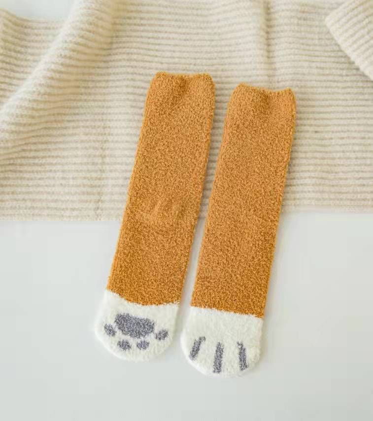 Meias Térmicas Patas de Gato- Kit 6 Pares 0 Kolorido 