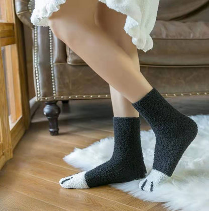Meias Térmicas Patas de Gato- Kit 6 Pares 0 Kolorido 