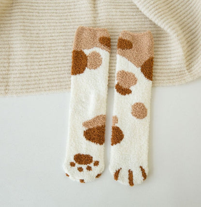 Meias Térmicas Patas de Gato- Kit 6 Pares 0 Kolorido 